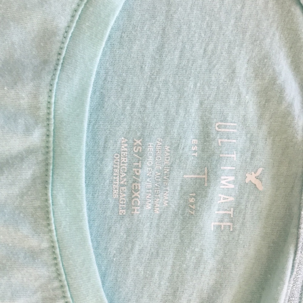 American Eagle Sparkly Baseball Tee ✨